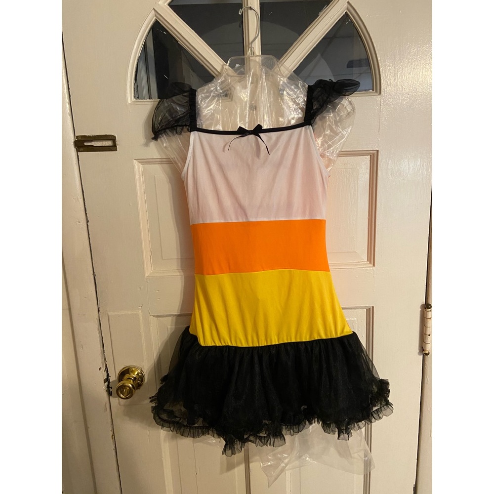 Candy Corn Witch Costume Dress